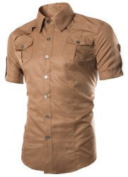 Light Brown w/ Short Sleeves