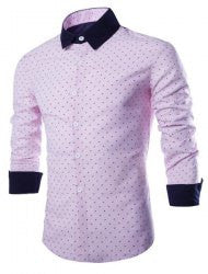 Pink w/ Black Dots and Cuffs